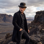 Clochard Aged Western Bowler Hat